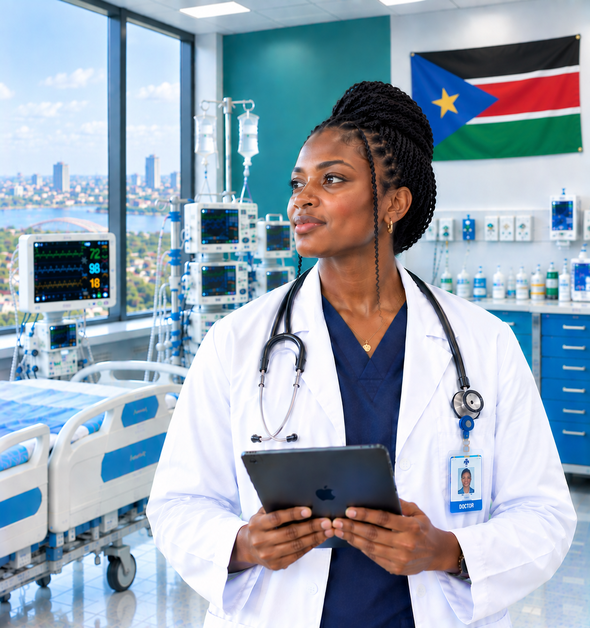 Medical equipment supplier for hospitals and healthcare facilities in South Sudan
